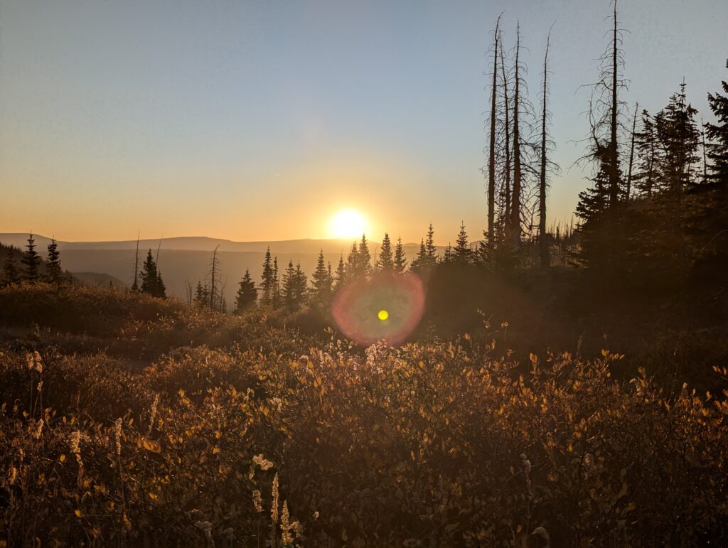Morgens in den San Juans