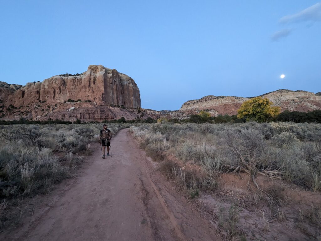 Weg zur Ghost Ranch