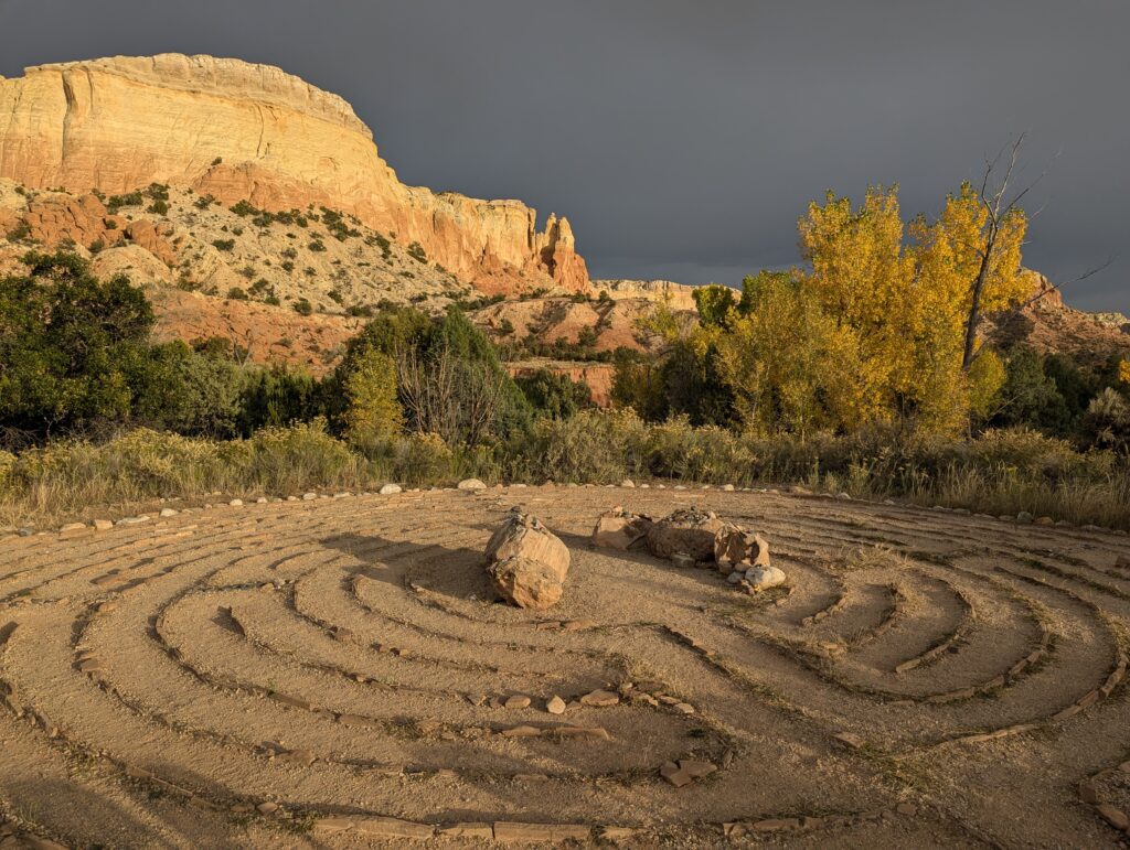 Labyrinth in Ghost Ranch