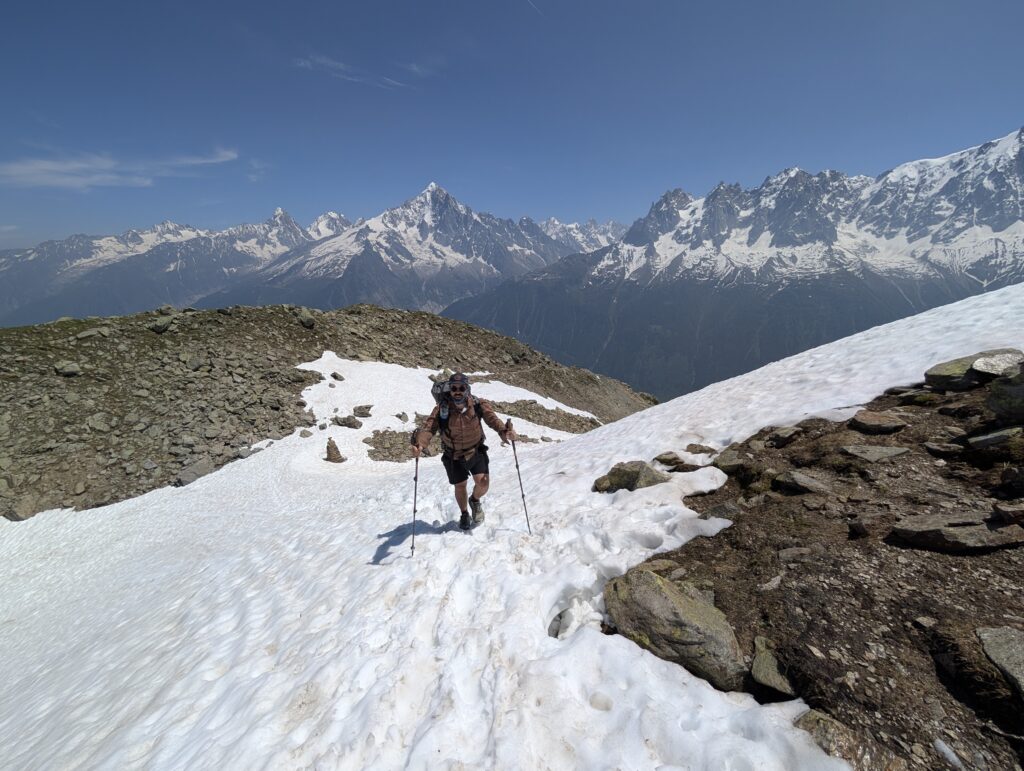Aufstieg vom Col du Brévent
