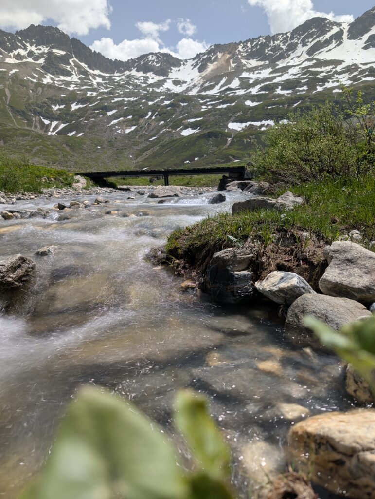 Aufstieg zum Col du Bonhomme