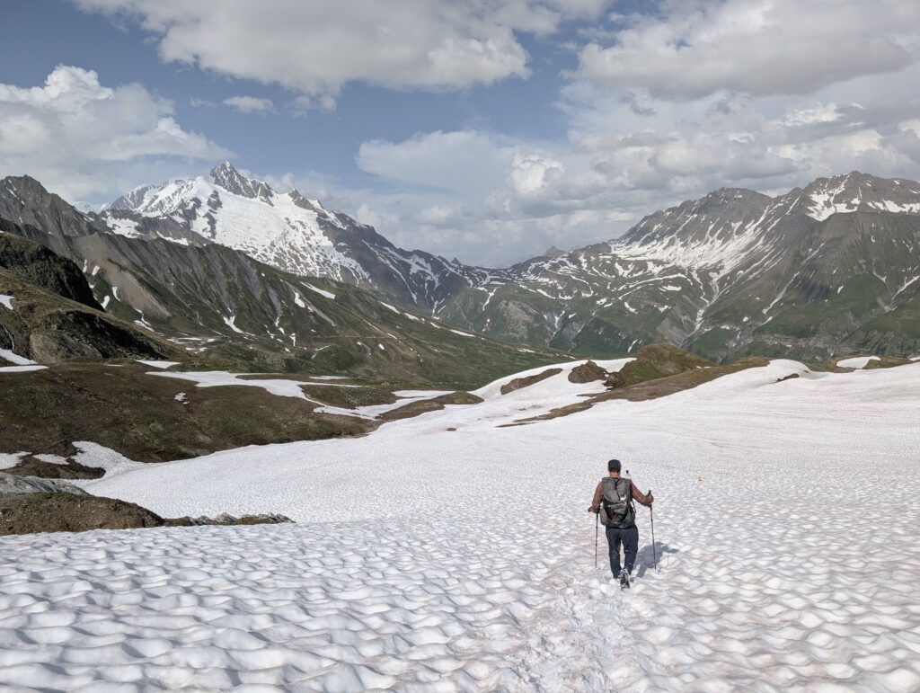 Abstieg vom Col des Fours