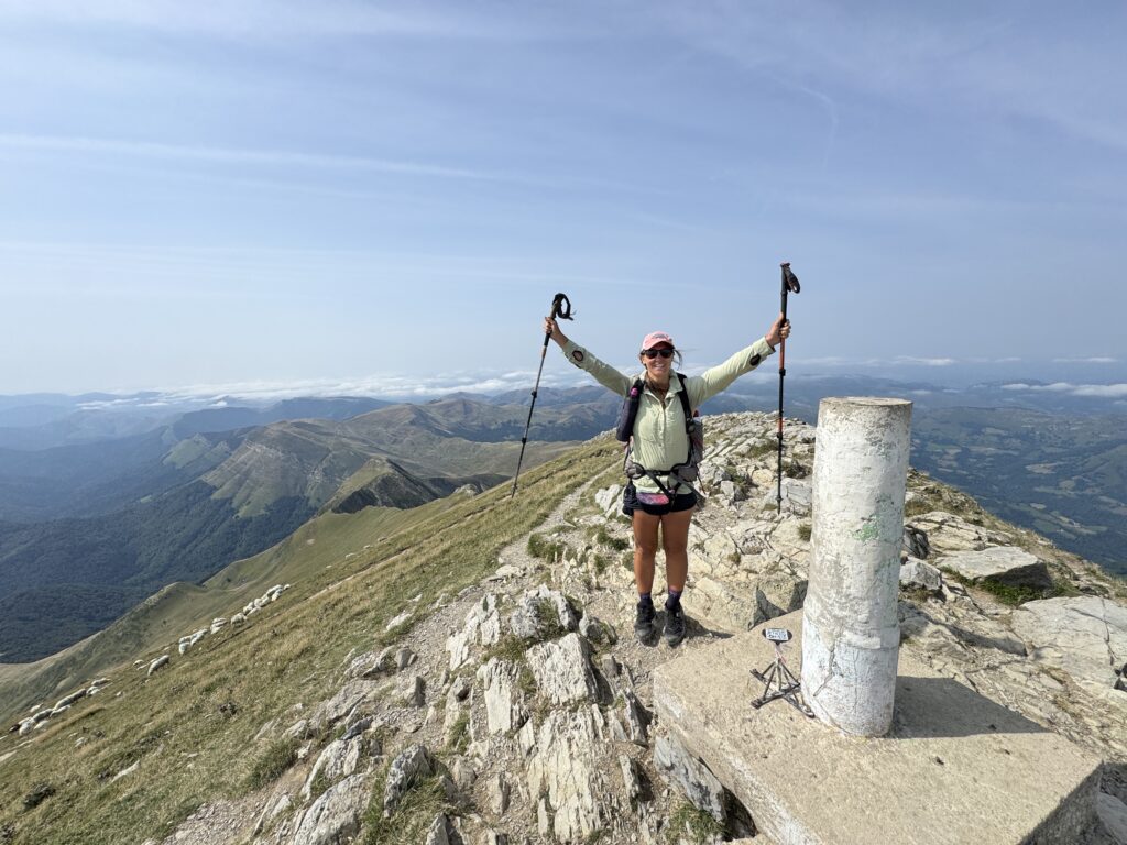 Gipfel des 2.017m hohen Pic d’Orhy