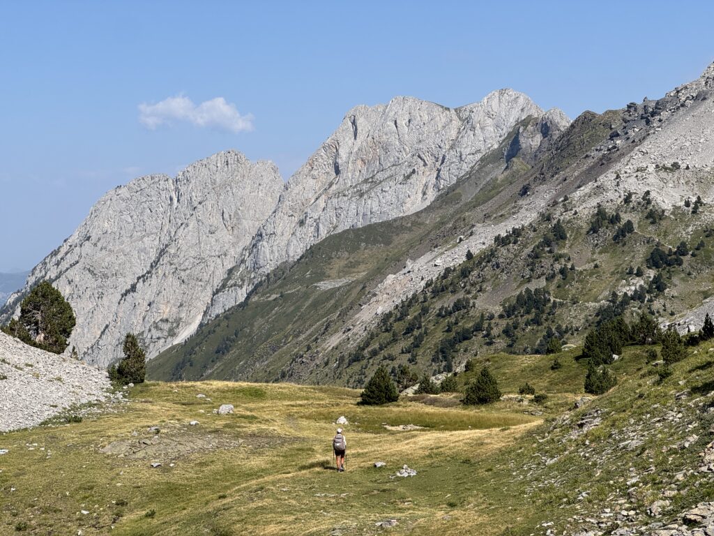 Aufstieg zum Col d’Anaye