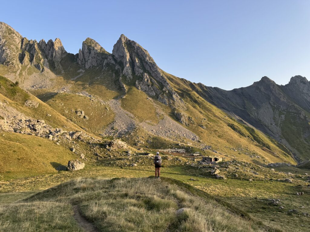 Aufstieg zum Col de Pau