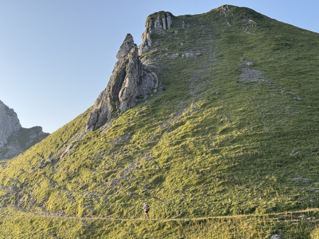 Aufstieg zum Col de Pau