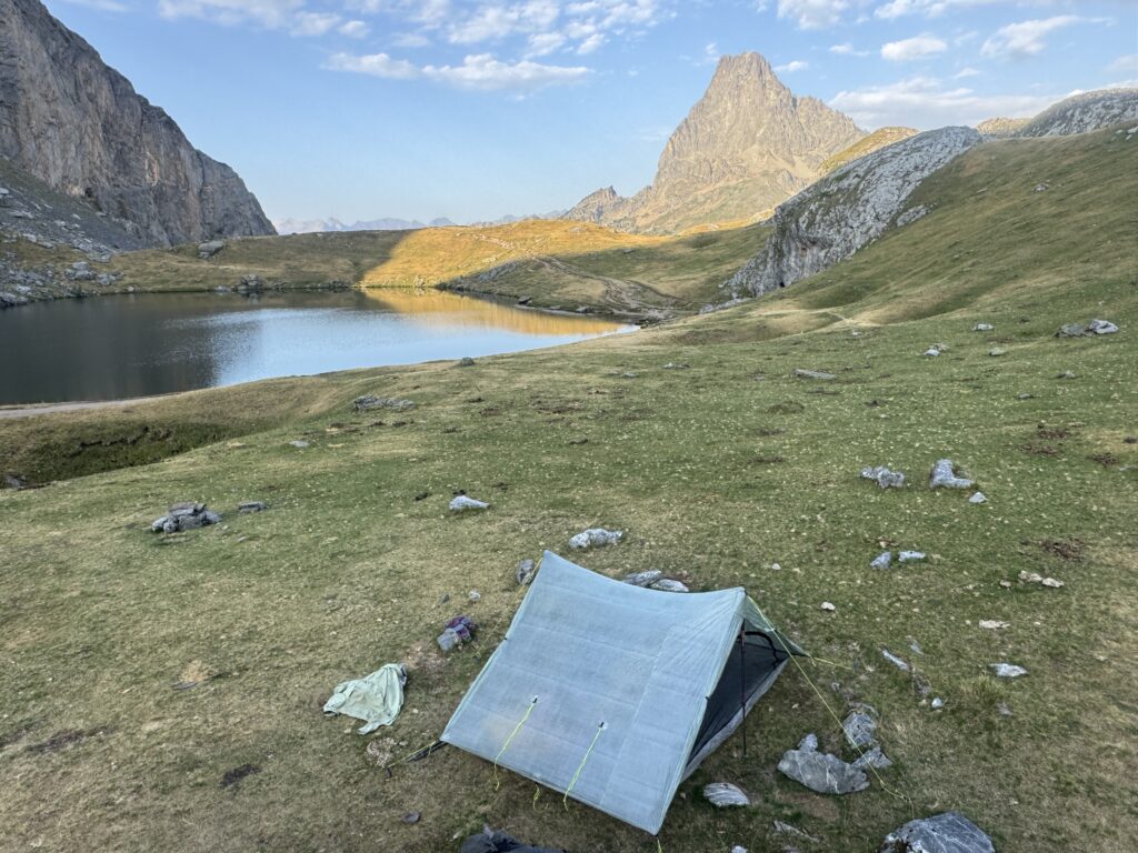 Zeltplatz am Lac Casterau