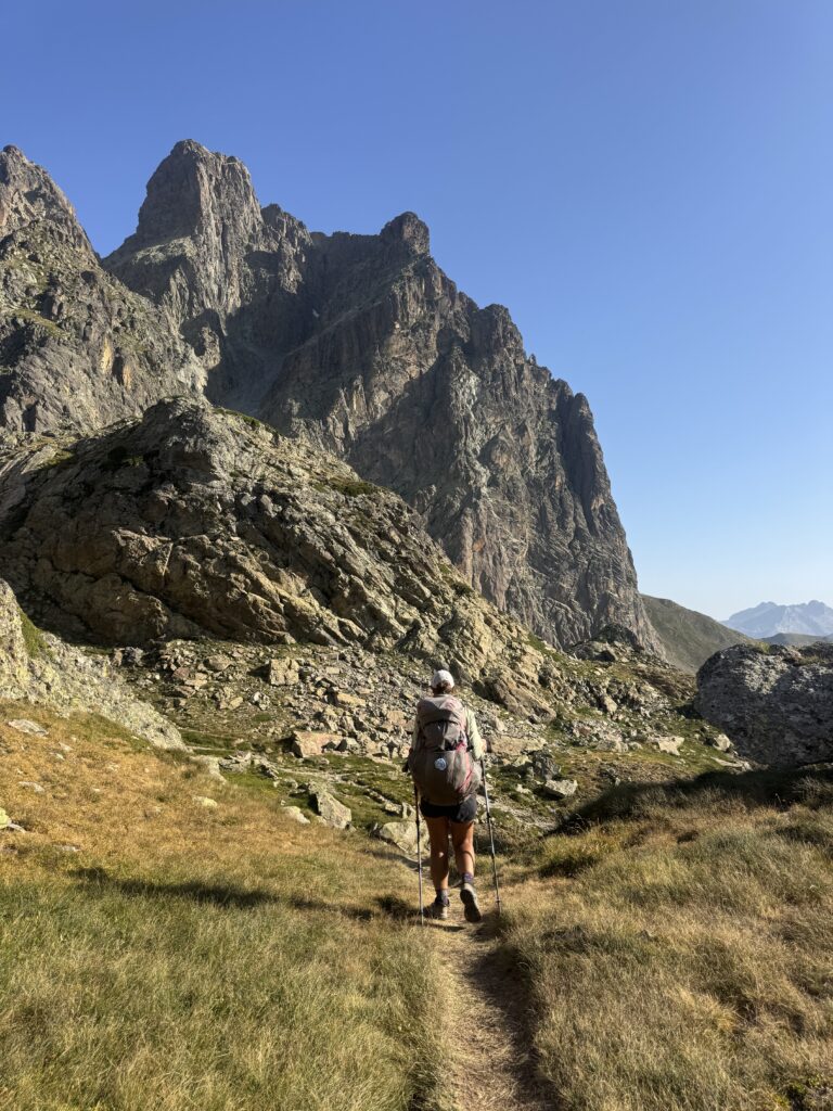 Abstieg vom Col de Peyreget