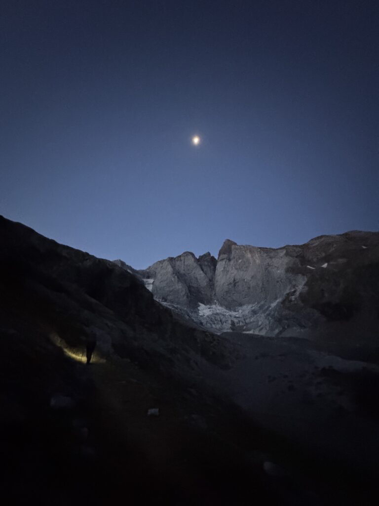 Start am frühen Morgen