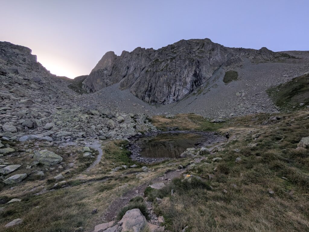 Aufstieg zum Col de Peyreget