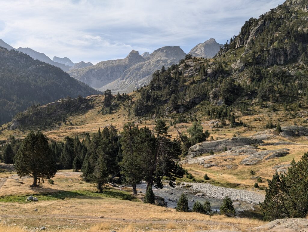 Landschaft rund um das Refuge Wallon