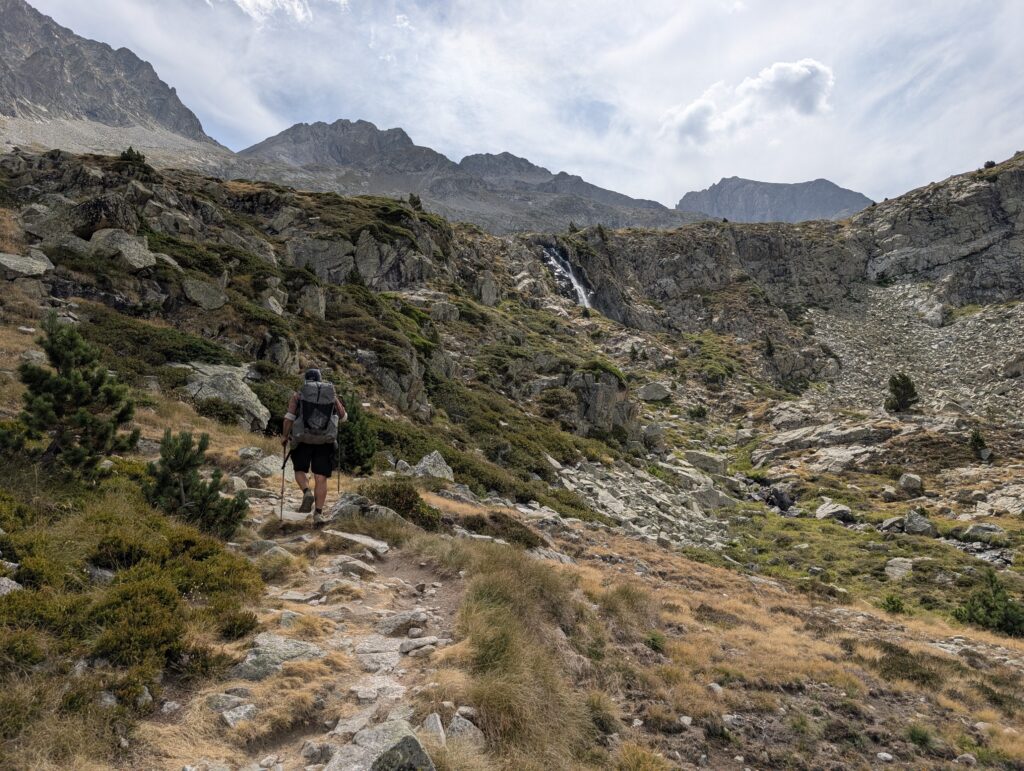 Aufstieg zum Col d’Arratille