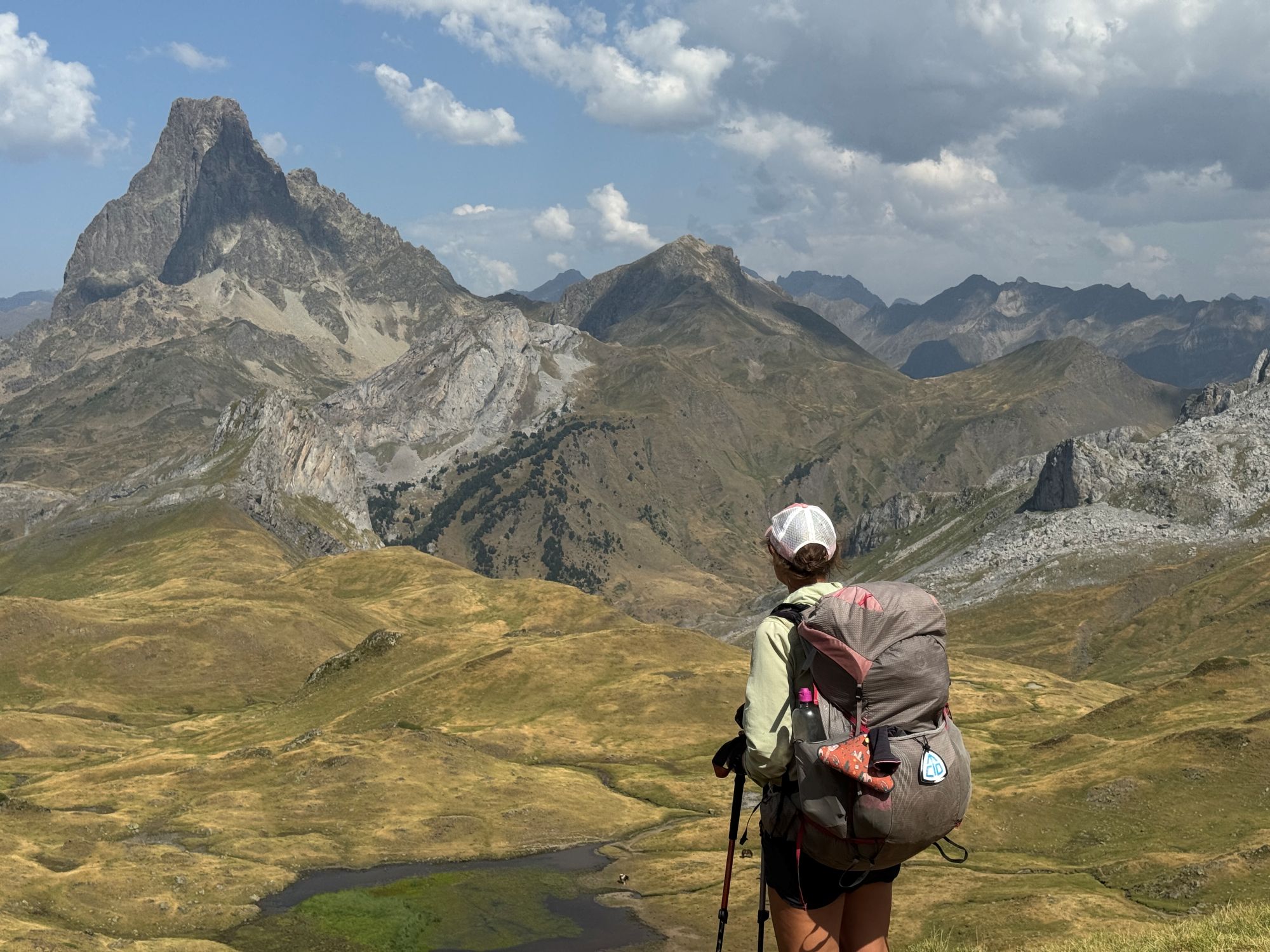 Blick auf den Pic du Midi d’Ossau