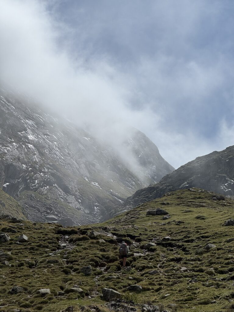 Aufstieg zum Col de Mulleres