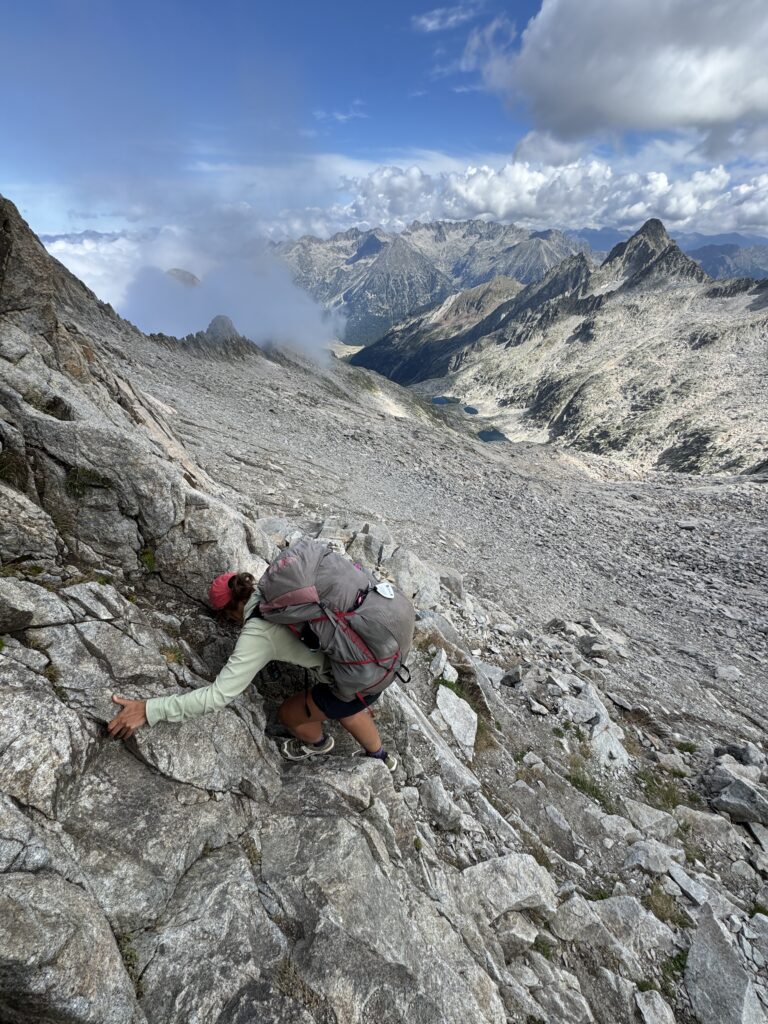 Abstieg vom Col de Mulleres