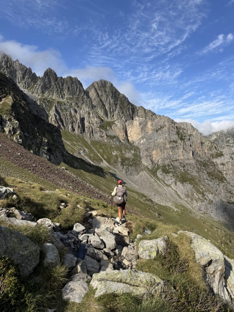 Abstieg vom Col de Mulleres