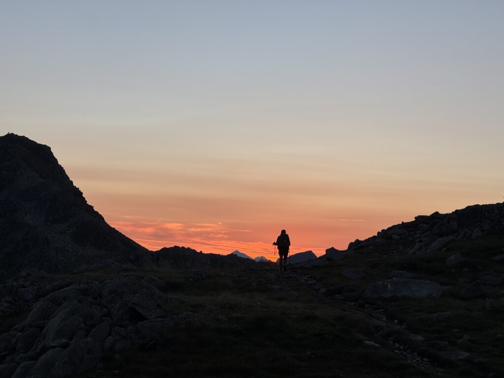 Sonnenaufgang auf dem HRP