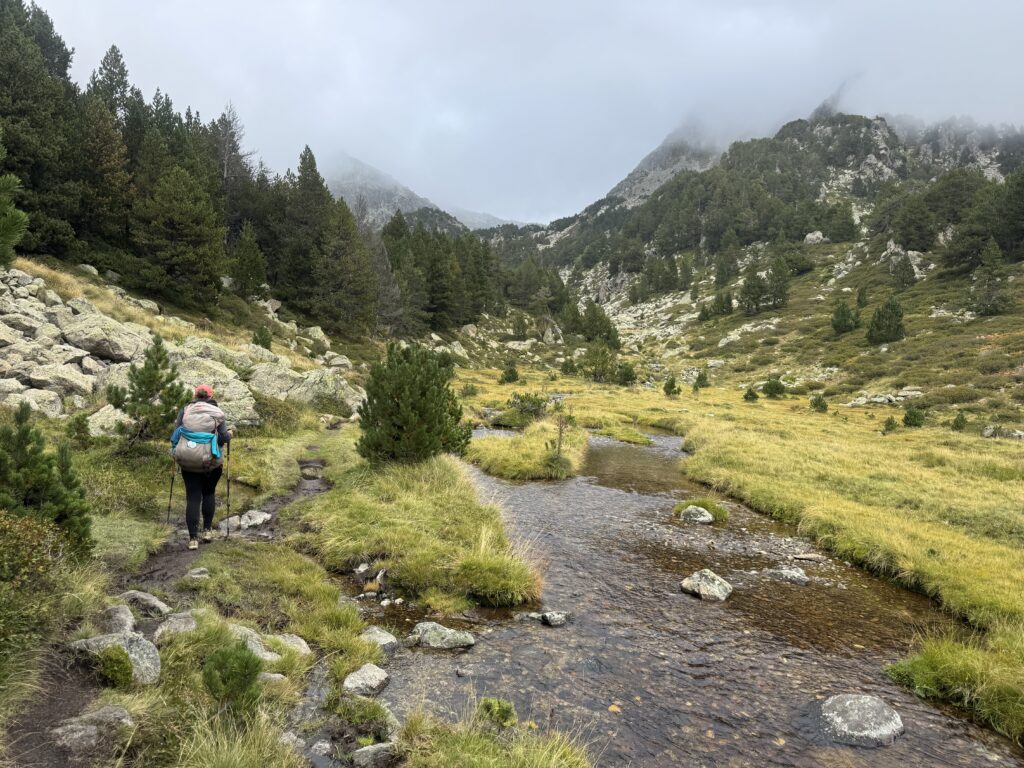 Aufstieg zum Col de Coume d’Agnel