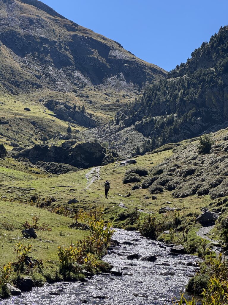 Aufstieg im Vallée d’Eyne
