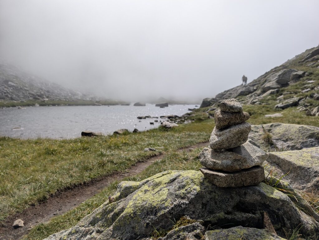 Aufstieg zum Col de Mulleres