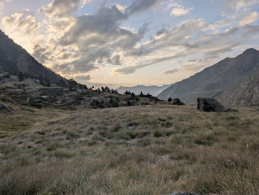 Abendstimmung auf dem HRP