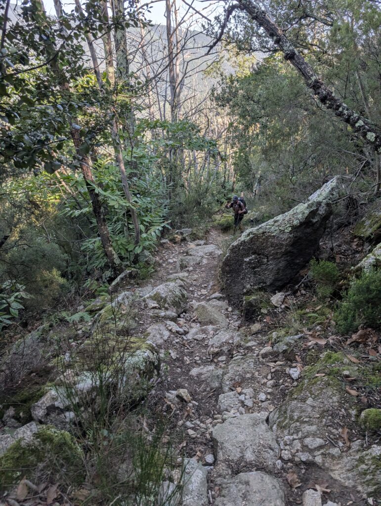 Aufstieg zum Col de Paracolls