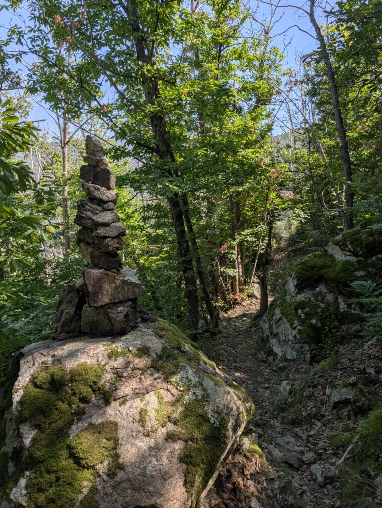 Aufstieg zum Col de Paracolls