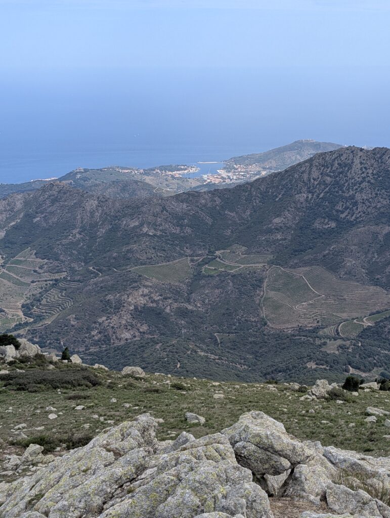 Blick auf Banyuls-sur-Mer