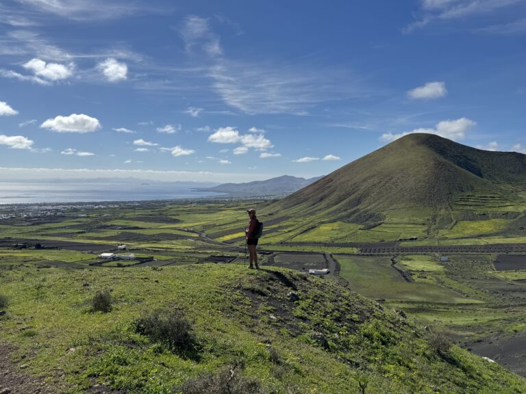 Sattel zwischen Montaña Blanca und Los Morretes