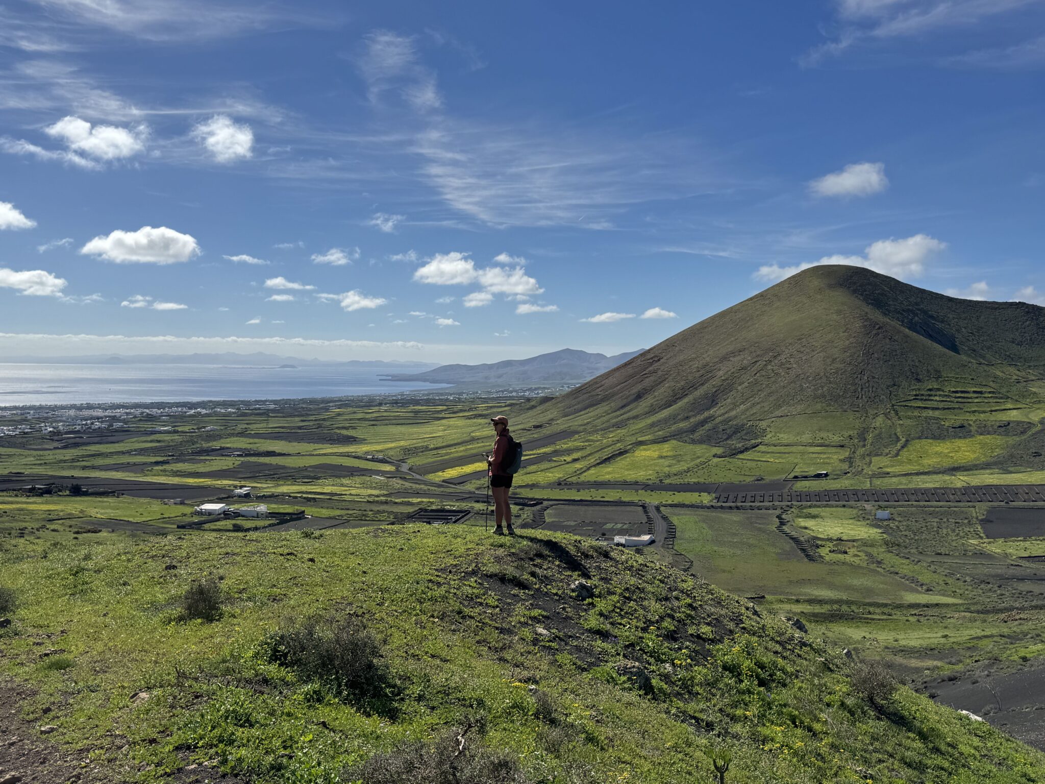 Sattel zwischen Montaña Blanca und Los Morretes
