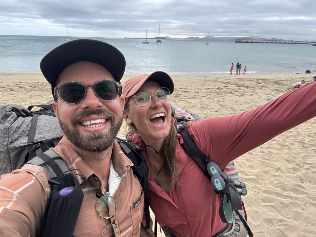 Angekommen in Playa Blanca