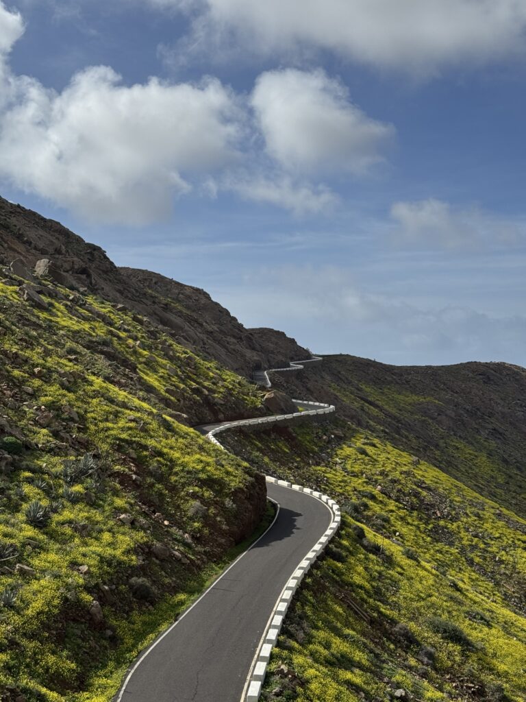 Blick vom Degollada los Granadillos