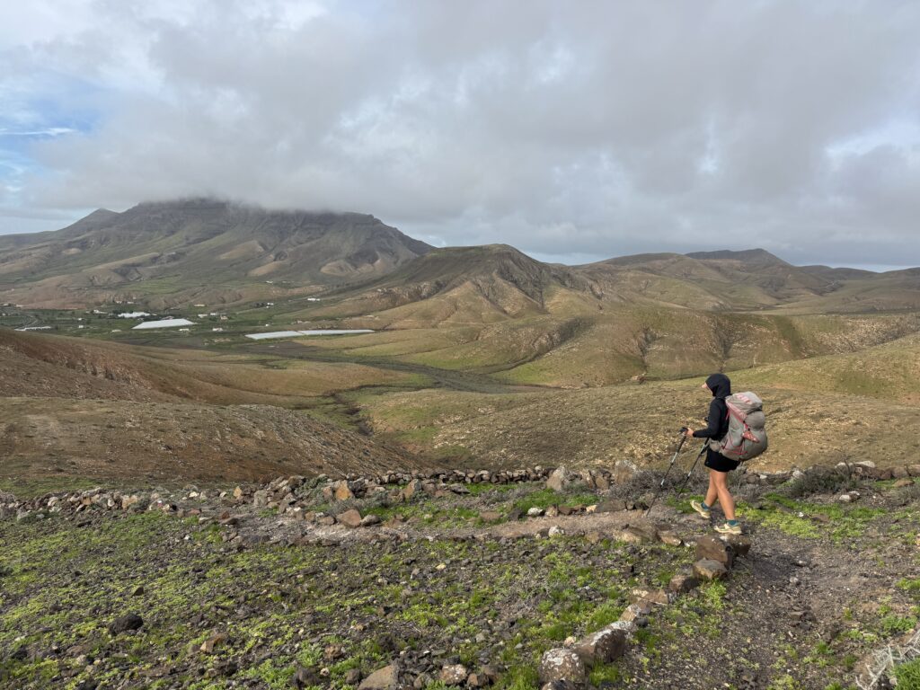 Abstieg nach Cardón