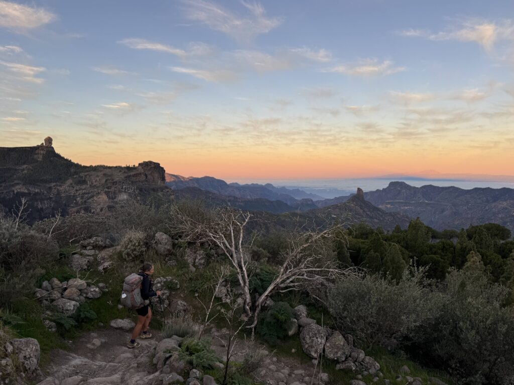 Sonnenaufgang auf dem GR 131