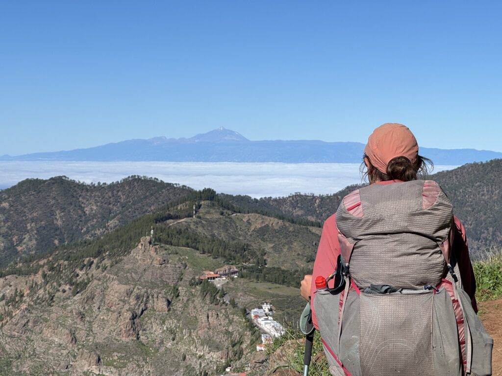 Blick auf Teide und Artenara