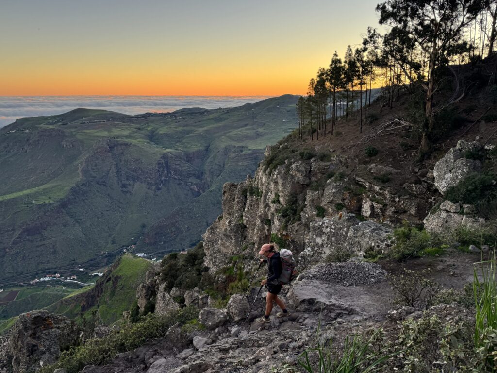 Sonnenaufgang auf dem GR 131