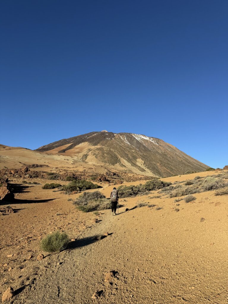 Morgendlicher Aufstieg zum Teide