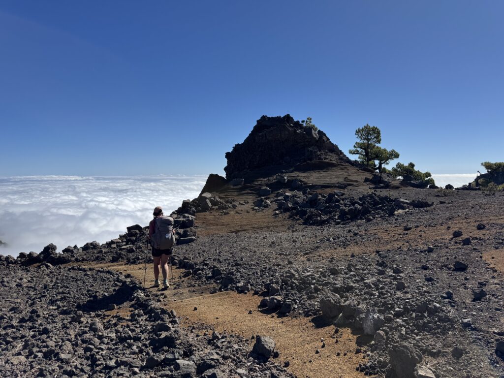 Aufstieg zum Roque de los Muchachos