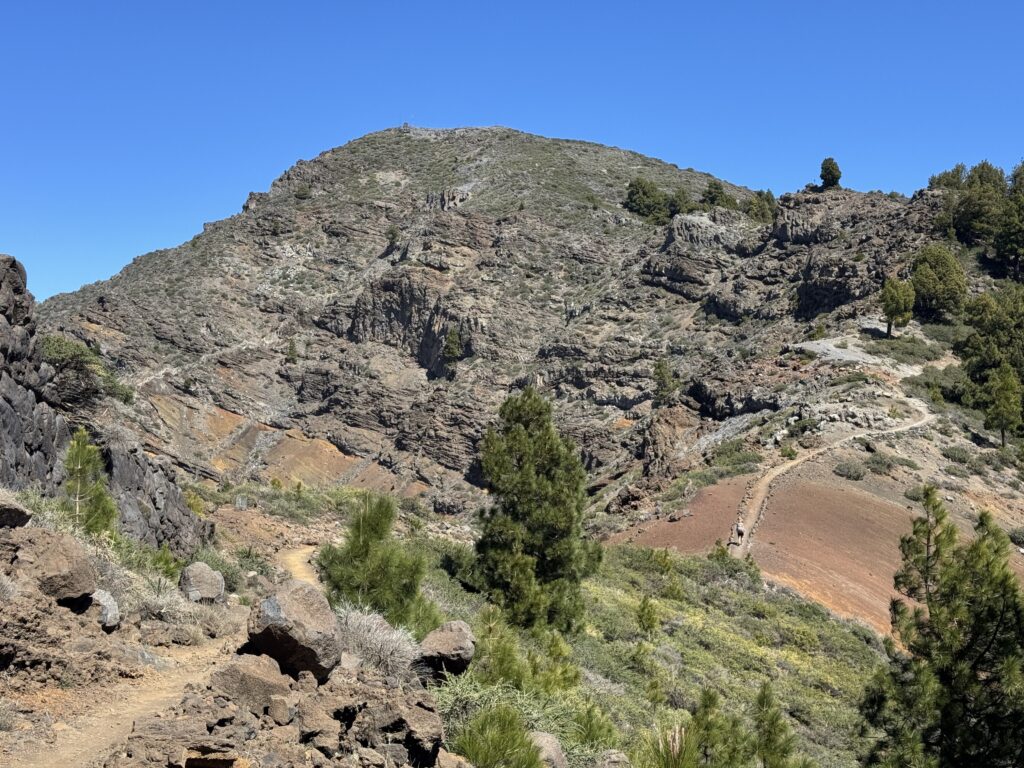 Aufstieg zum Roque de los Muchachos