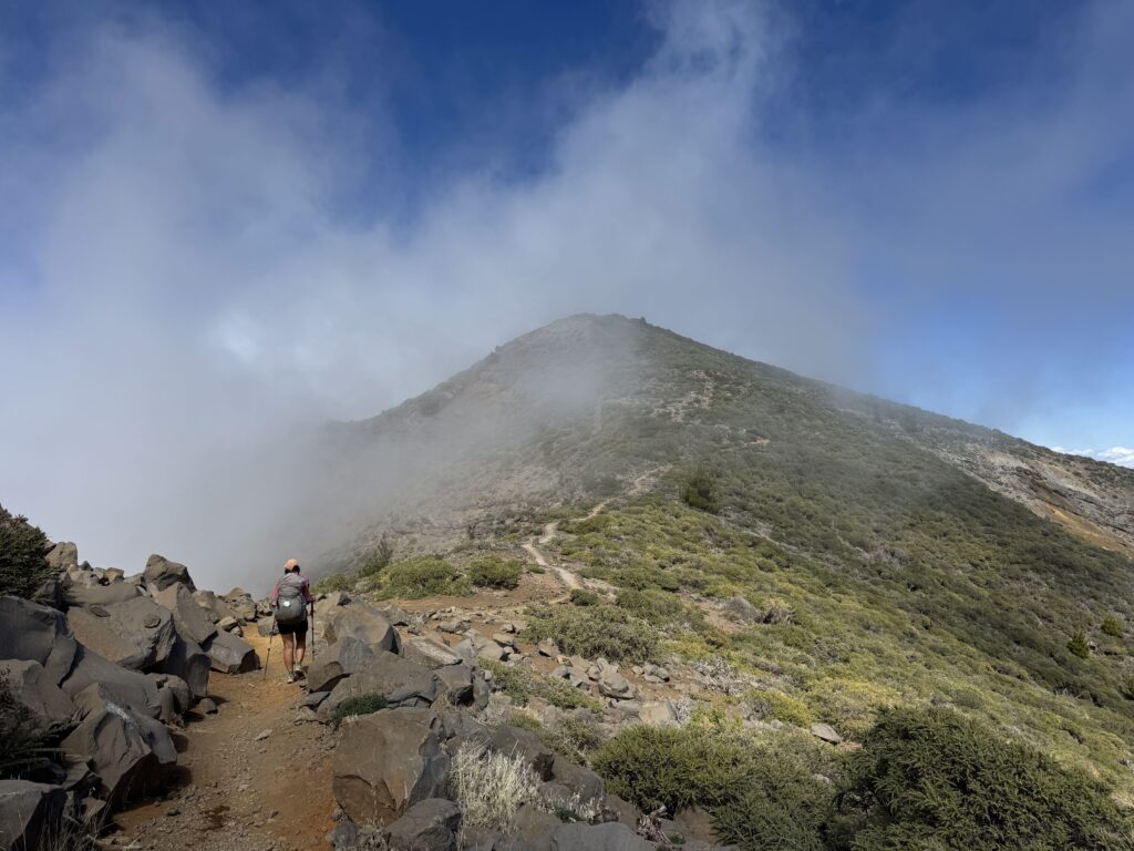 Aufstieg zum Roque de los Muchachos