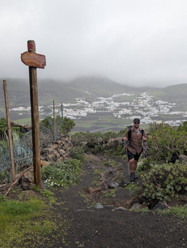 Aufstieg nach Haría