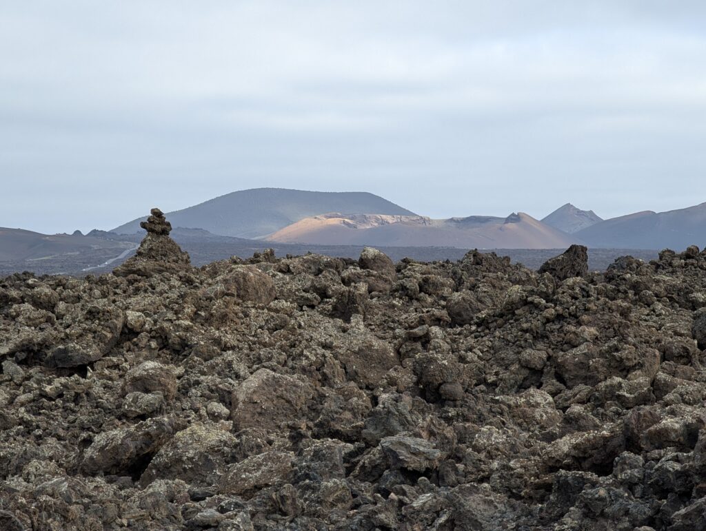 Lavafeld zwischen Uga und Yaiza
