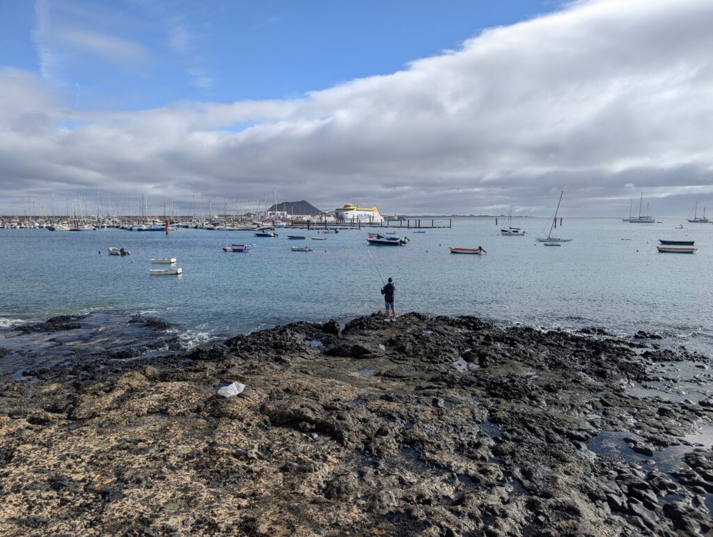Morgens in Corralejo