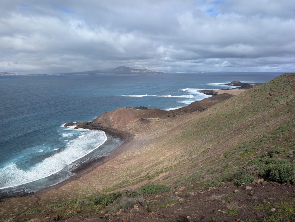 Blick von der Montaña La Caldera