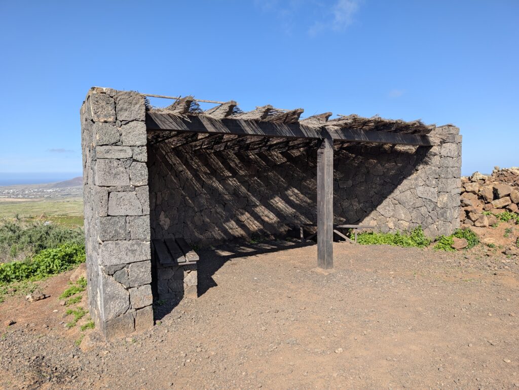 Trail Shelter auf Fuerteventura