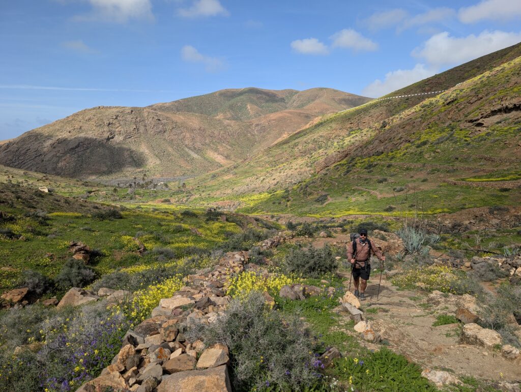 Aufstieg zum Degollada los Granadillos