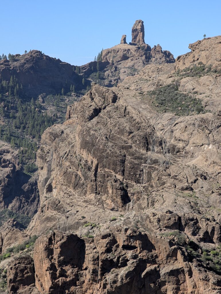 Blick auf Roque Nublo