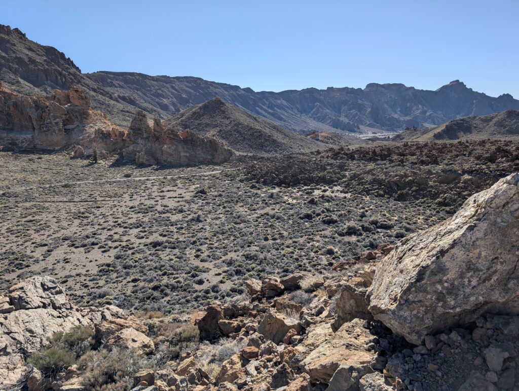 GR 131 aus dem Teide Nationalpark heraus