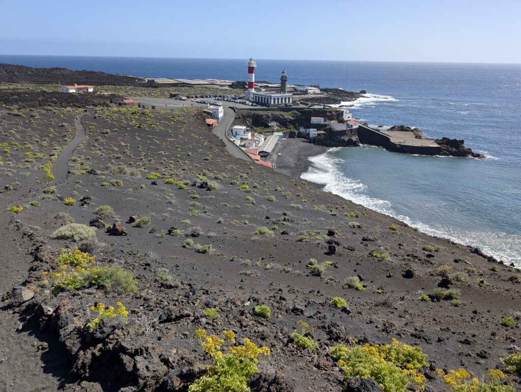 Blick auf den Faro Fuencaliente