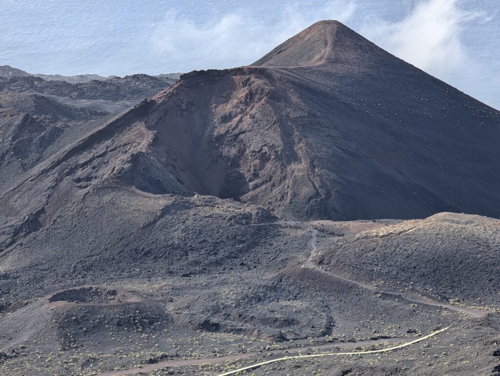 Blick vom San Antonio auf den Teneguía